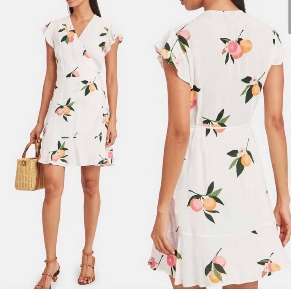 Rails Grapefruit Print Mini Dress